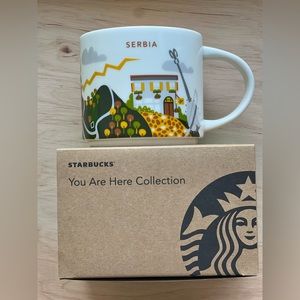 Starbucks you are here collection - Serbia mug 14 OZ NWT